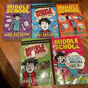 Middle School Book Set by James Patterson
